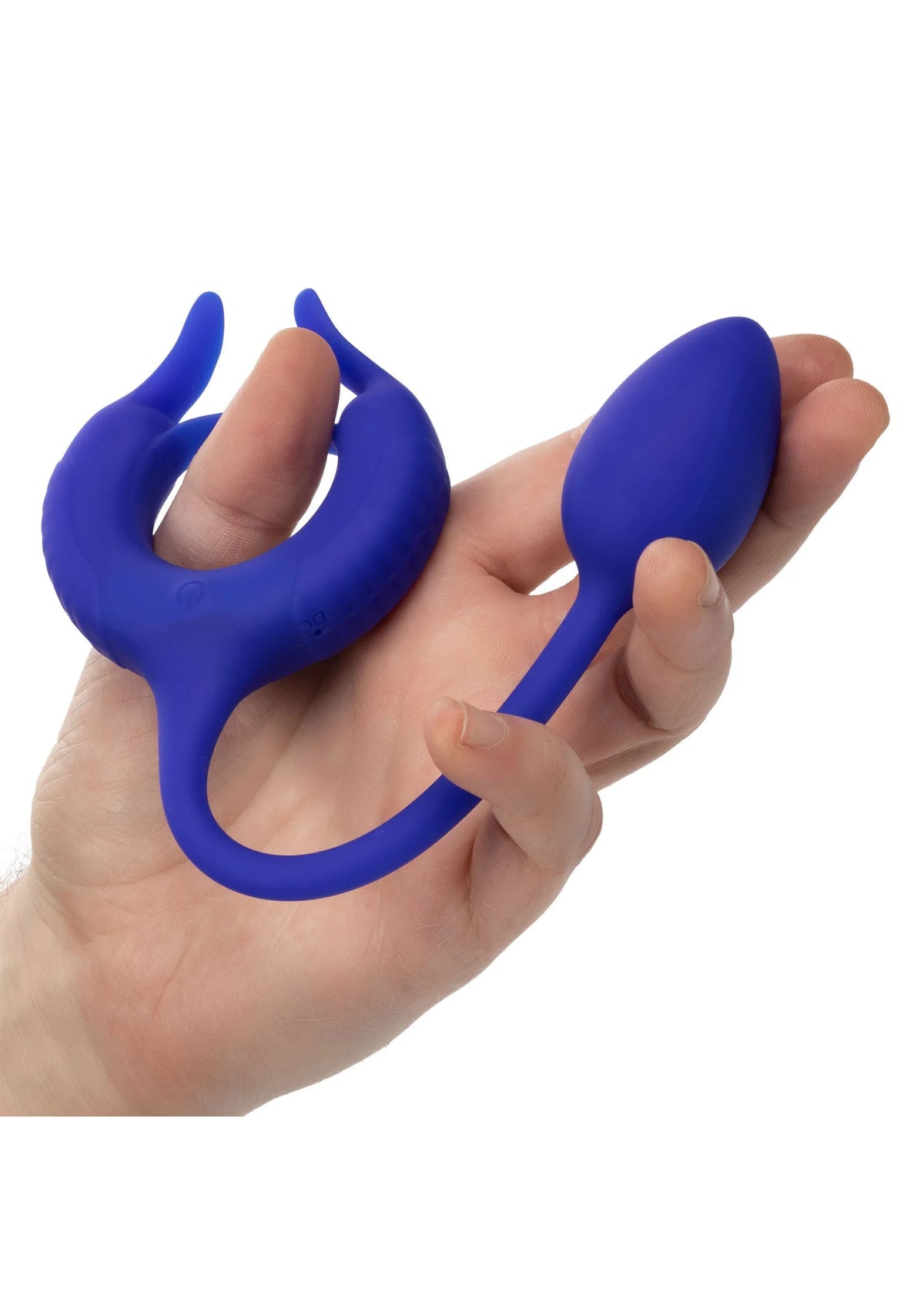 Bestel: Admiral Plug and Play Weighted Cock Ring by CalExotics - bij Happytoys.nl, happytoys.be, Happytoys.ae: erotische sex webshop | liever Happy dan Easy ⭐⭐⭐⭐⭐