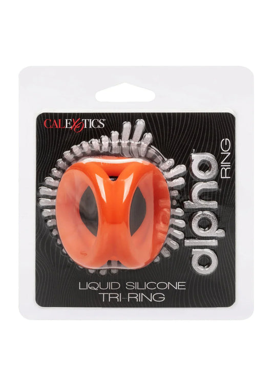 Alpha Tri-Ring by CalExotics - Happytoys Sexshop: Toys for Feeling Happy & Easy 😊 - Discreet geleverd