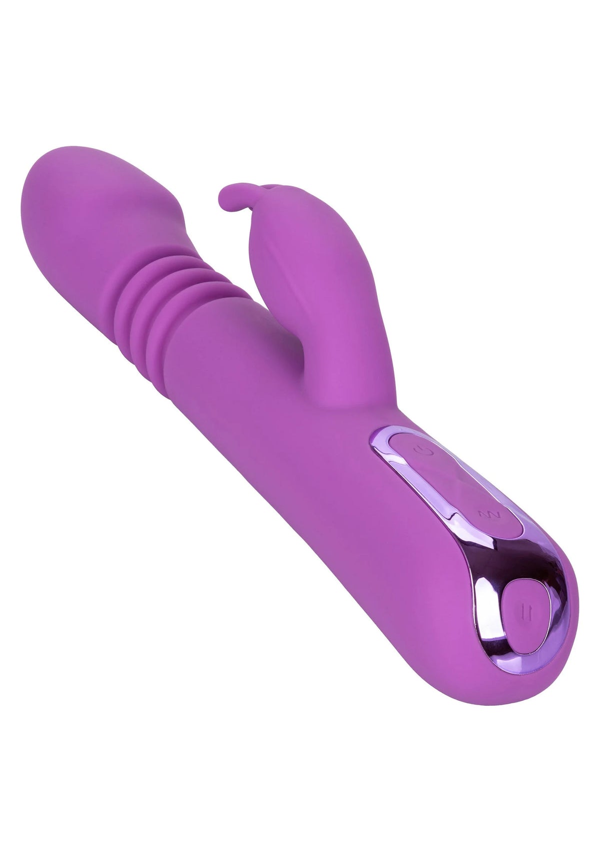Bestel: Jack Rabbit Elite Thrusting Rabbit vibrator by CalExotics - bij Happytoys.nl, happytoys.be, Happytoys.ae: erotische sex webshop | liever Happy dan Easy ⭐⭐⭐⭐⭐