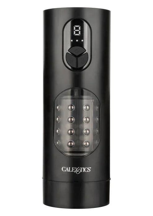 Bestel: Beaded Power Stroker by CalExotics - bij Happytoys.nl, happytoys.be, Happytoys.ae: erotische sex webshop | liever Happy dan Easy βββββ - Default Title - 14977 - BLACK