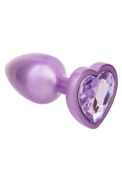 Diamond Heart Plug Small by CalExotics - Happytoys Sexshop: online sex shop for Feeling Happy & Easy π - Discreet geleverd