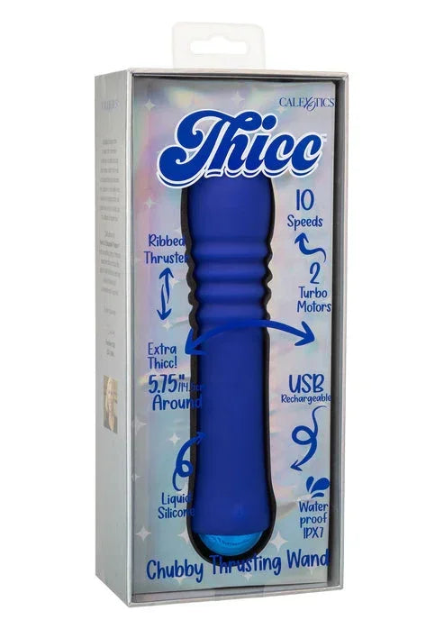 Bestel: Thicc Chubby Thrusting Wand by CalExotics - bij Happytoys.nl, happytoys.be, Happytoys.ae: erotische sex webshop | liever Happy dan Easy βββββ