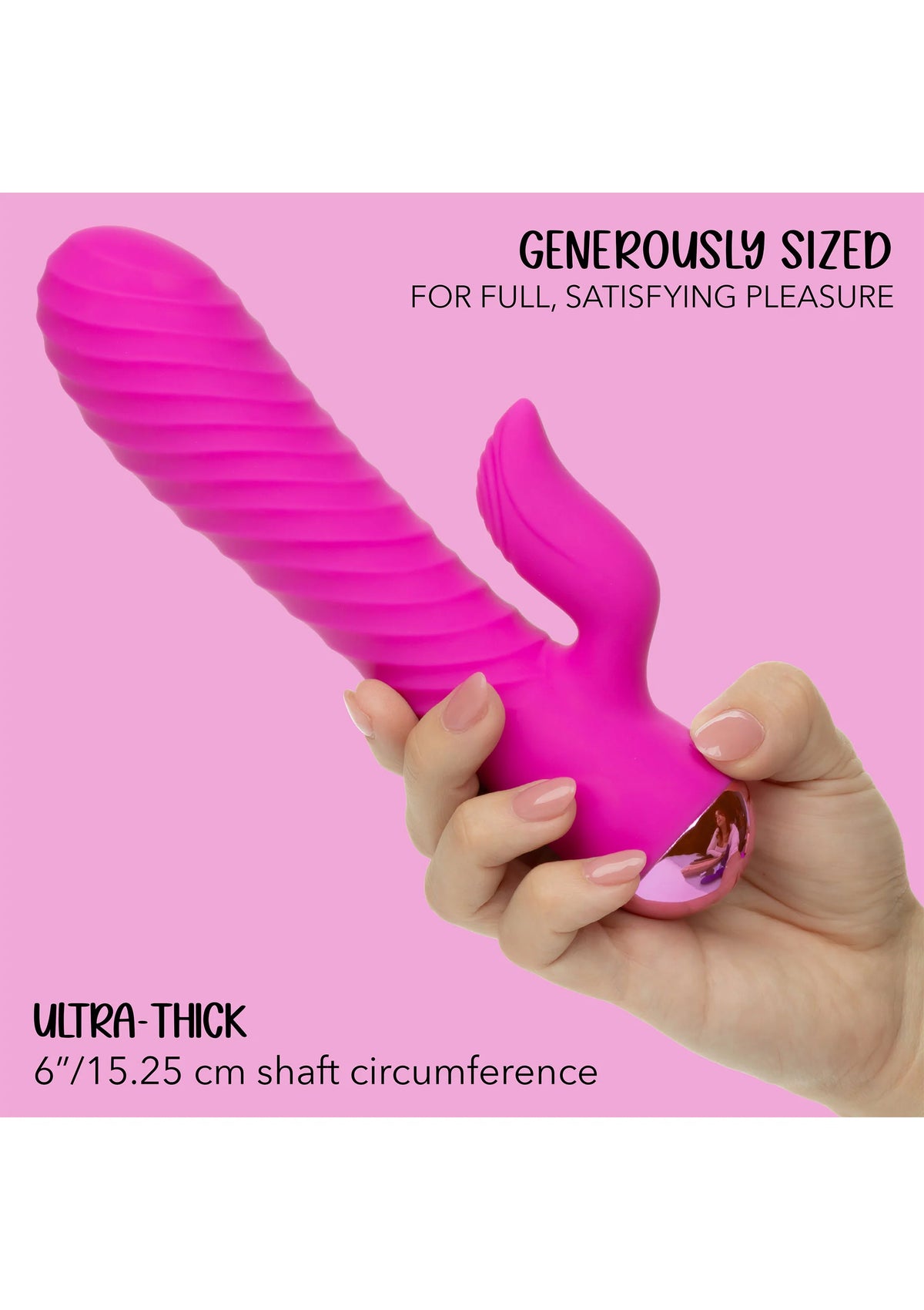 Bestel: Thicc Chubby Gyrating Tickler by CalExotics Thicc - bij Happytoys.nl, happytoys.be, Happytoys.ae: erotische sex webshop | liever Happy dan Easy ⭐⭐⭐⭐⭐