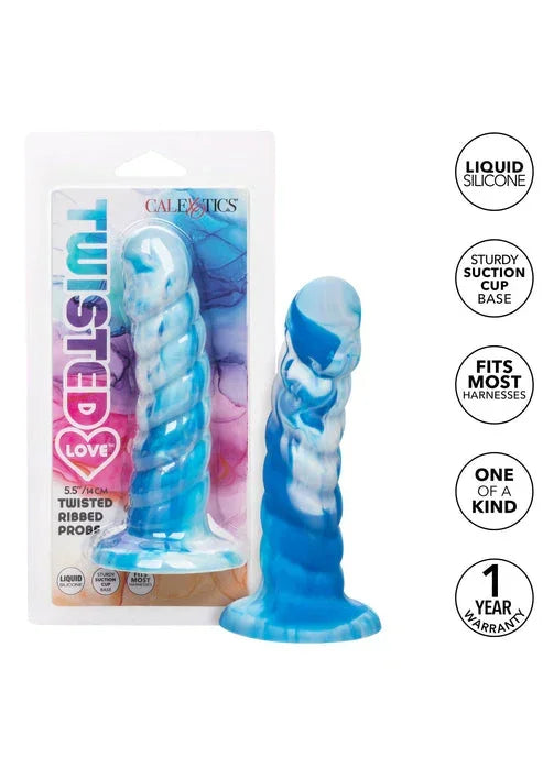 Bestel: Twisted Ribbed Probe by CalExotics - bij Happytoys.nl, happytoys.be, Happytoys.ae: erotische sex webshop | liever Happy dan Easy βββββ