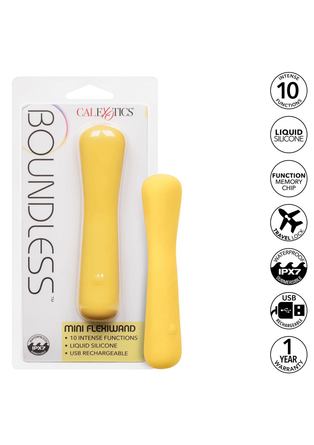 Bestel: Boundless Mini FlexiWand by CalExotics - bij Happytoys.nl, happytoys.be, Happytoys.ae: erotische sex webshop | liever Happy dan Easy βββββ