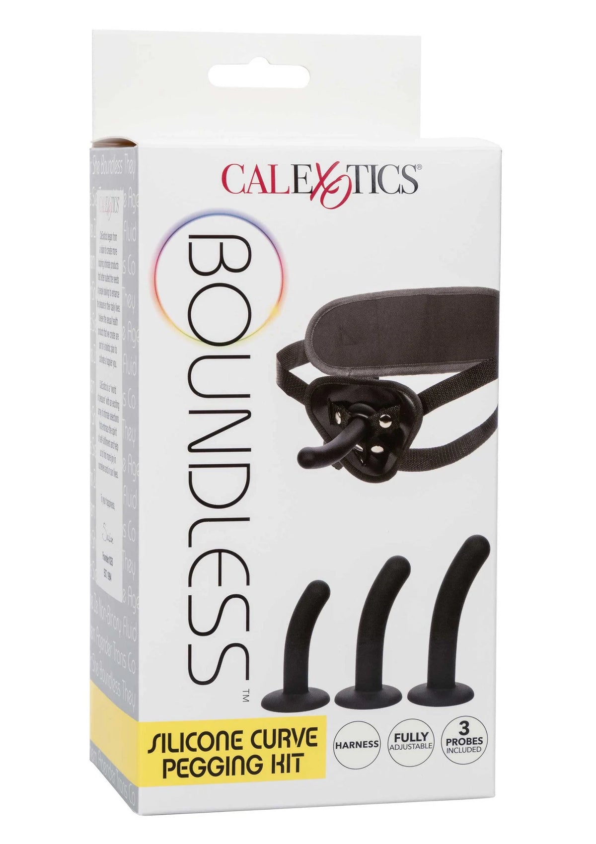 Bestel: Boundless Silicone Curve Pegging Kit by CalExotics - bij Happytoys.nl, happytoys.be, Happytoys.ae: erotische sex webshop | liever Happy dan Easy βββββ