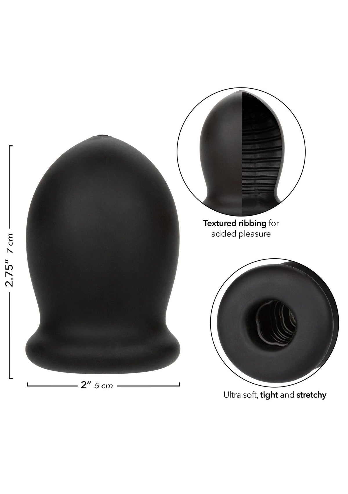 Bestel: Boundless Rechargeable Vibrating FTM Stroker by CalExotics - bij Happytoys.nl, happytoys.be, Happytoys.ae: erotische sex webshop | liever Happy dan Easy ⭐⭐⭐⭐⭐