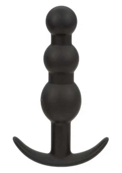 Bestel: Vibrating Beaded Plug by CalExotics - bij Happytoys.nl, happytoys.be, Happytoys.ae: erotische sex webshop | liever Happy dan Easy βββββ - Default Title - 16664 - BLACK
