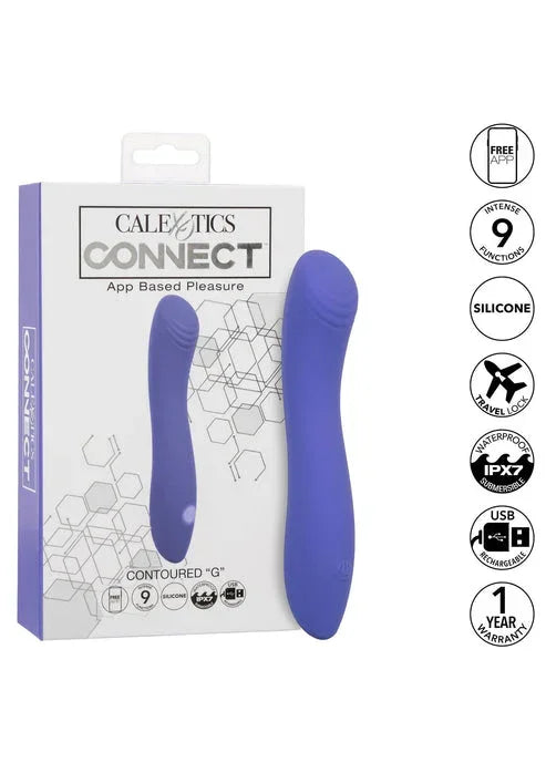 Bestel: Calex Connect Contour G by CalExotics - bij Happytoys.nl, happytoys.be, Happytoys.ae: erotische sex webshop | liever Happy dan Easy βββββ