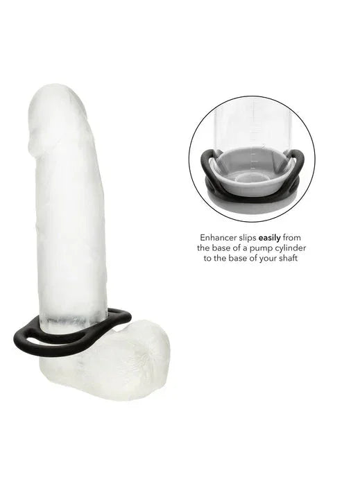 Bestel: Silicone Commander Ring by CalExotics - bij Happytoys.nl, happytoys.be, Happytoys.ae: erotische sex webshop | liever Happy dan Easy ⭐⭐⭐⭐⭐
