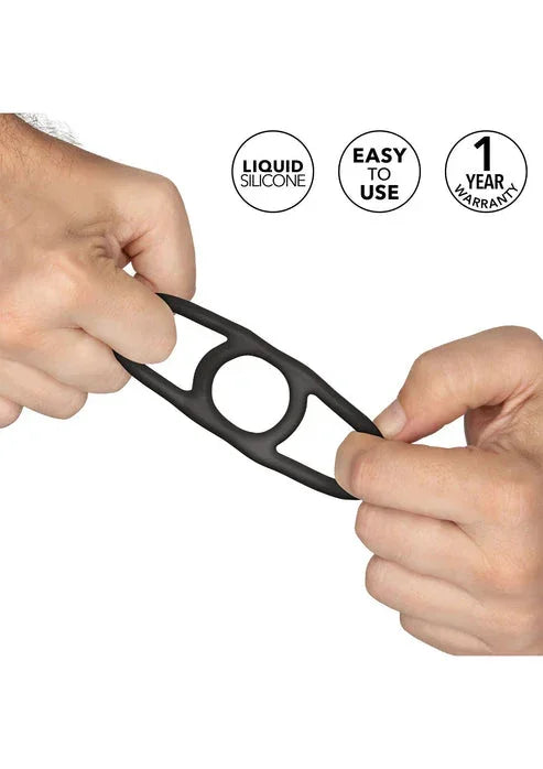 Bestel: Silicone Commander Ring by CalExotics - bij Happytoys.nl, happytoys.be, Happytoys.ae: erotische sex webshop | liever Happy dan Easy ⭐⭐⭐⭐⭐