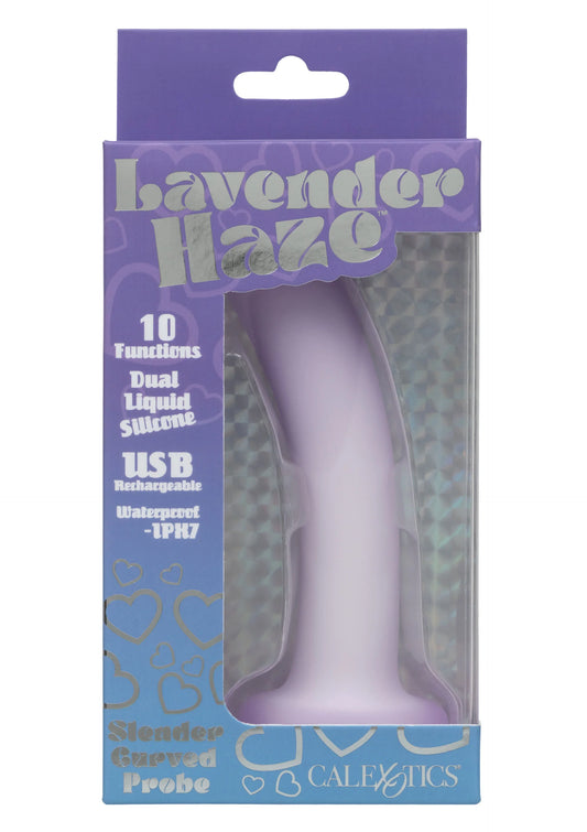 Bestel: Slender Curved Probe by CalExotics Lavender Haze - vibrators bij Happytoys.nl, happytoys.be, Happytoys.ae: erotische sex webshop | liever Happy dan Easy âââââ