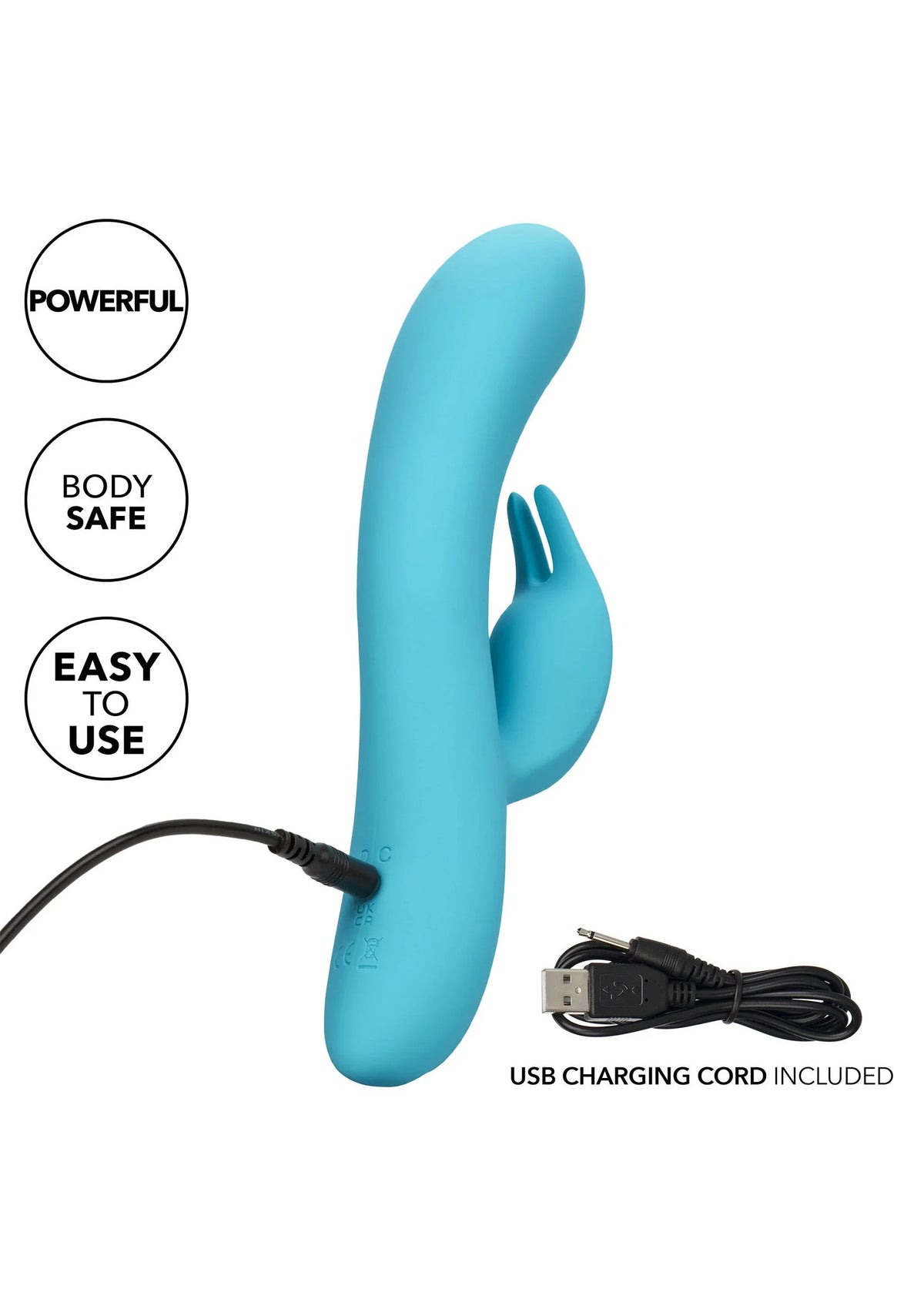 Bestel: Azure Bunny G by CalExotics - bij Happytoys.nl, happytoys.be, Happytoys.ae: erotische sex webshop | liever Happy dan Easy ⭐⭐⭐⭐⭐