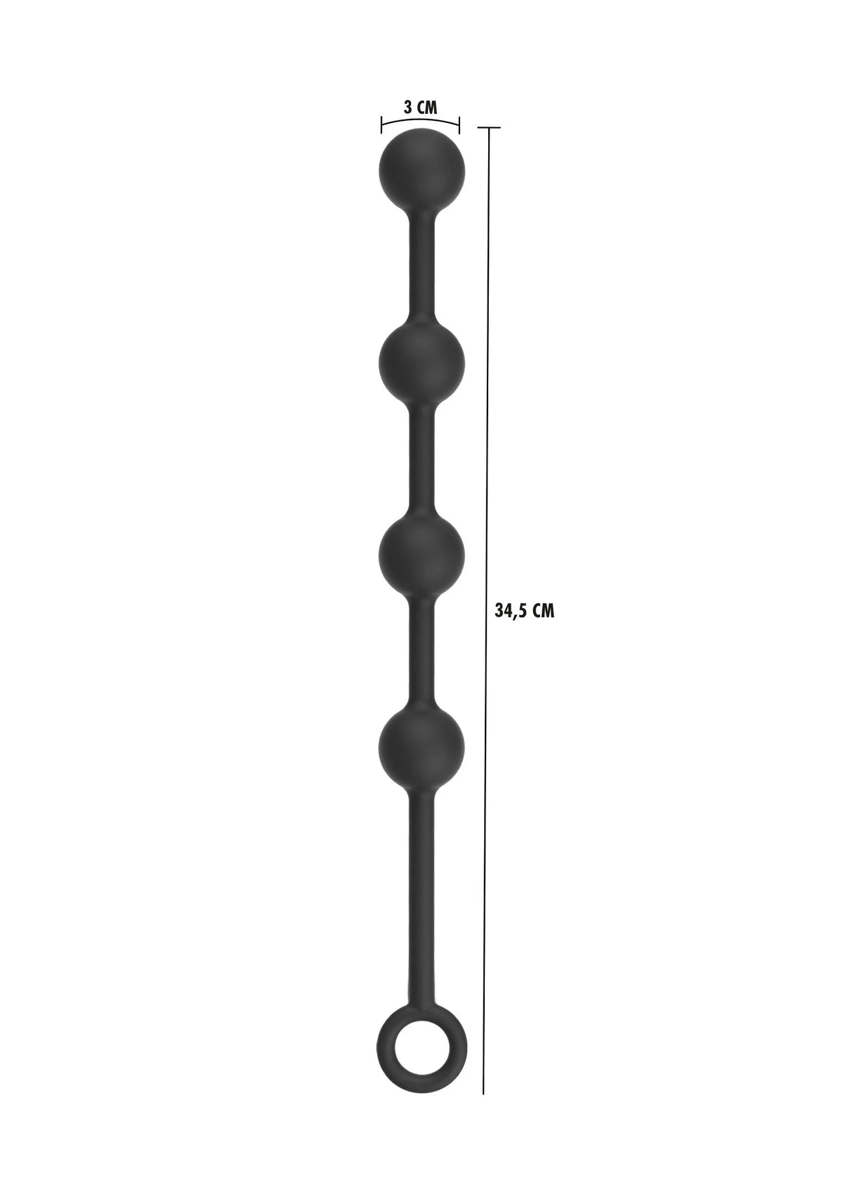 Bestel: Extreme Heavy Anal Balls Medium by Hidden Desire - bij Happytoys.nl, happytoys.be, Happytoys.ae: erotische sex webshop | liever Happy dan Easy ⭐⭐⭐⭐⭐