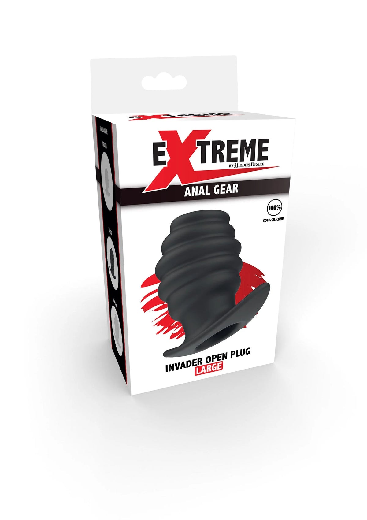 Bestel: Extreme Invader Open Plug Large by Hidden Desire - bij Happytoys.nl, happytoys.be, Happytoys.ae: erotische sex webshop | liever Happy dan Easy ⭐⭐⭐⭐⭐