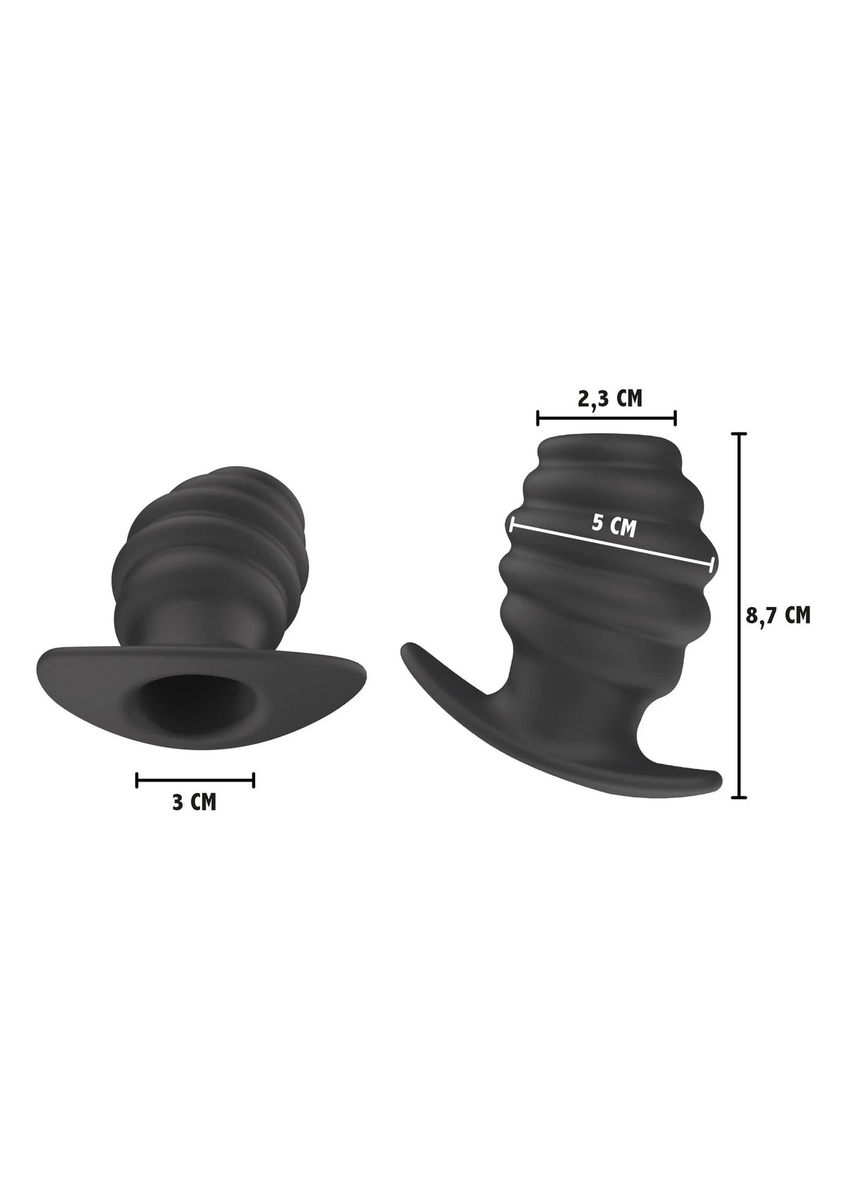 Bestel: Extreme Invader Open Plug Large by Hidden Desire - bij Happytoys.nl, happytoys.be, Happytoys.ae: erotische sex webshop | liever Happy dan Easy ⭐⭐⭐⭐⭐
