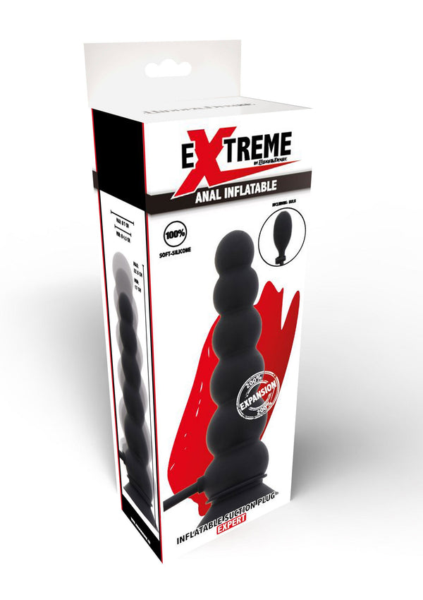 Bestel: Inflatable Suction Plug Butt Plug Expert by Hidden Desire Extreme - bij Happytoys.nl, happytoys.be, Happytoys.ae: erotische sex webshop | liever Happy dan Easy ⭐⭐⭐⭐⭐