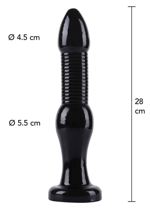 Bestel: Anal Intruder 28 cm by Hidden Desire Extreme - bij Happytoys: de erotische sex webshop | liever Happy dan Easy ⭐⭐⭐⭐⭐ - Default Title - 16868 - BLACK