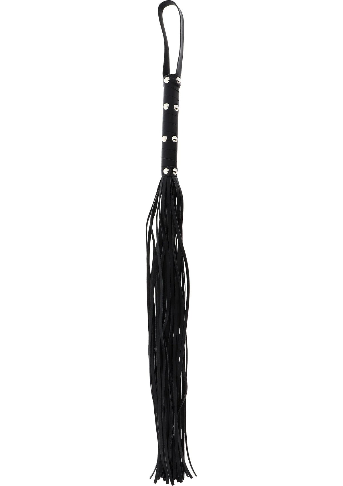 Bestel: Extreme Long Studded Flogger Whip by Hidden Desire - bij Happytoys.nl, happytoys.be, Happytoys.ae: erotische sex webshop | liever Happy dan Easy ⭐⭐⭐⭐⭐