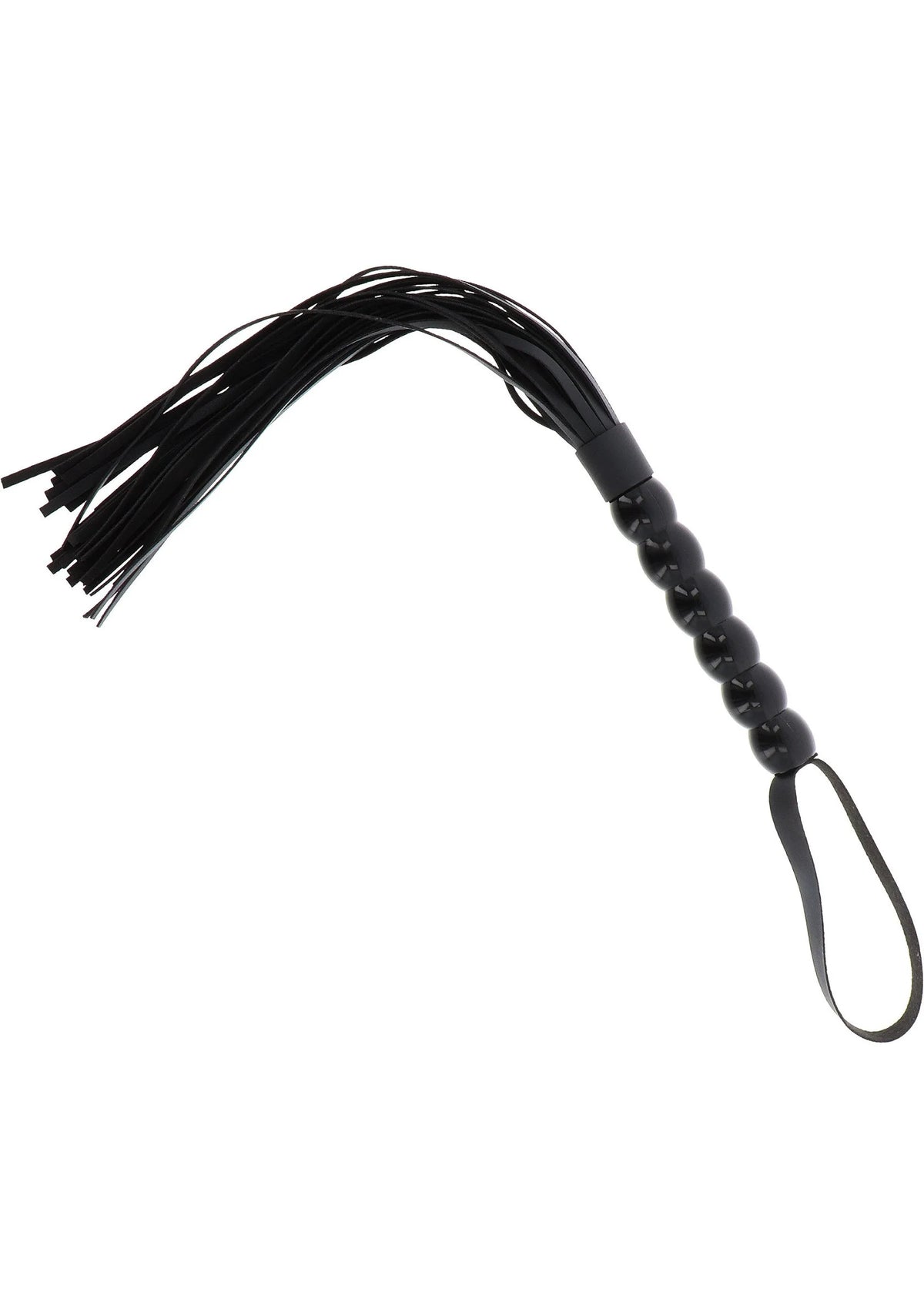 Bestel: Extreme Long Beaded Flogger Whip by Hidden Desire - bij Happytoys.nl, happytoys.be, Happytoys.ae: erotische sex webshop | liever Happy dan Easy ⭐⭐⭐⭐⭐ - Default Title - 16898 - BLACK