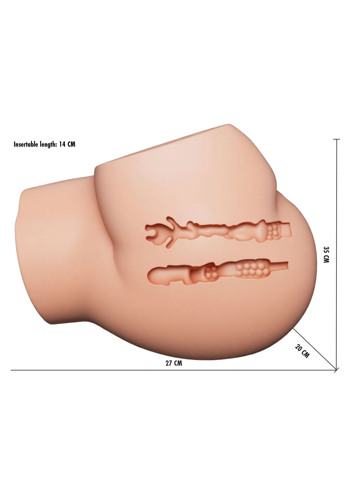 Bestel: Fuck My Big Round Booty 9 kg by Hidden Desire Bangers - bij Happytoys: de erotische sex webshop | liever Happy dan Easy ⭐⭐⭐⭐⭐