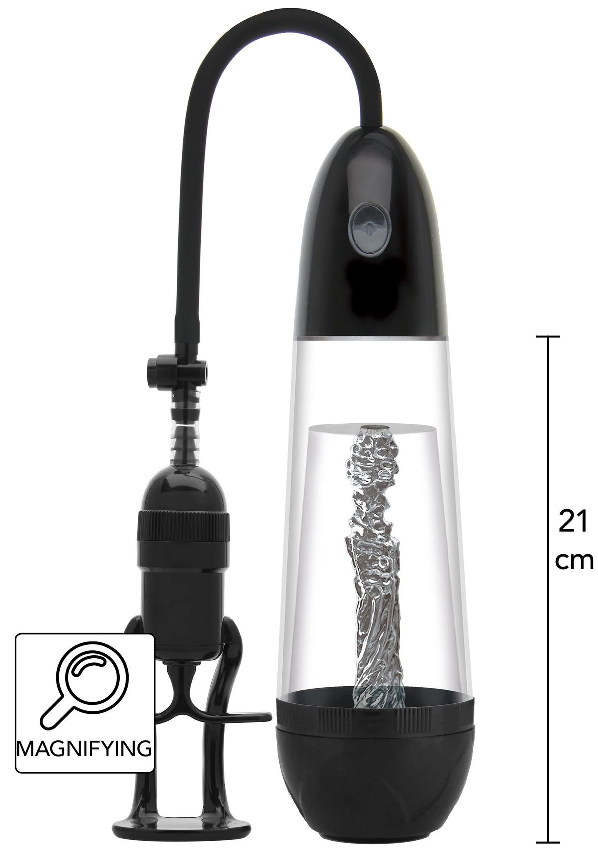 Bestel: Magnifying Sleeve Penis Pump by Hidden Desire - bij Happytoys.nl, happytoys.be, Happytoys.ae: erotische sex webshop | liever Happy dan Easy ⭐⭐⭐⭐⭐ - Default Title - 16962 - BLACK