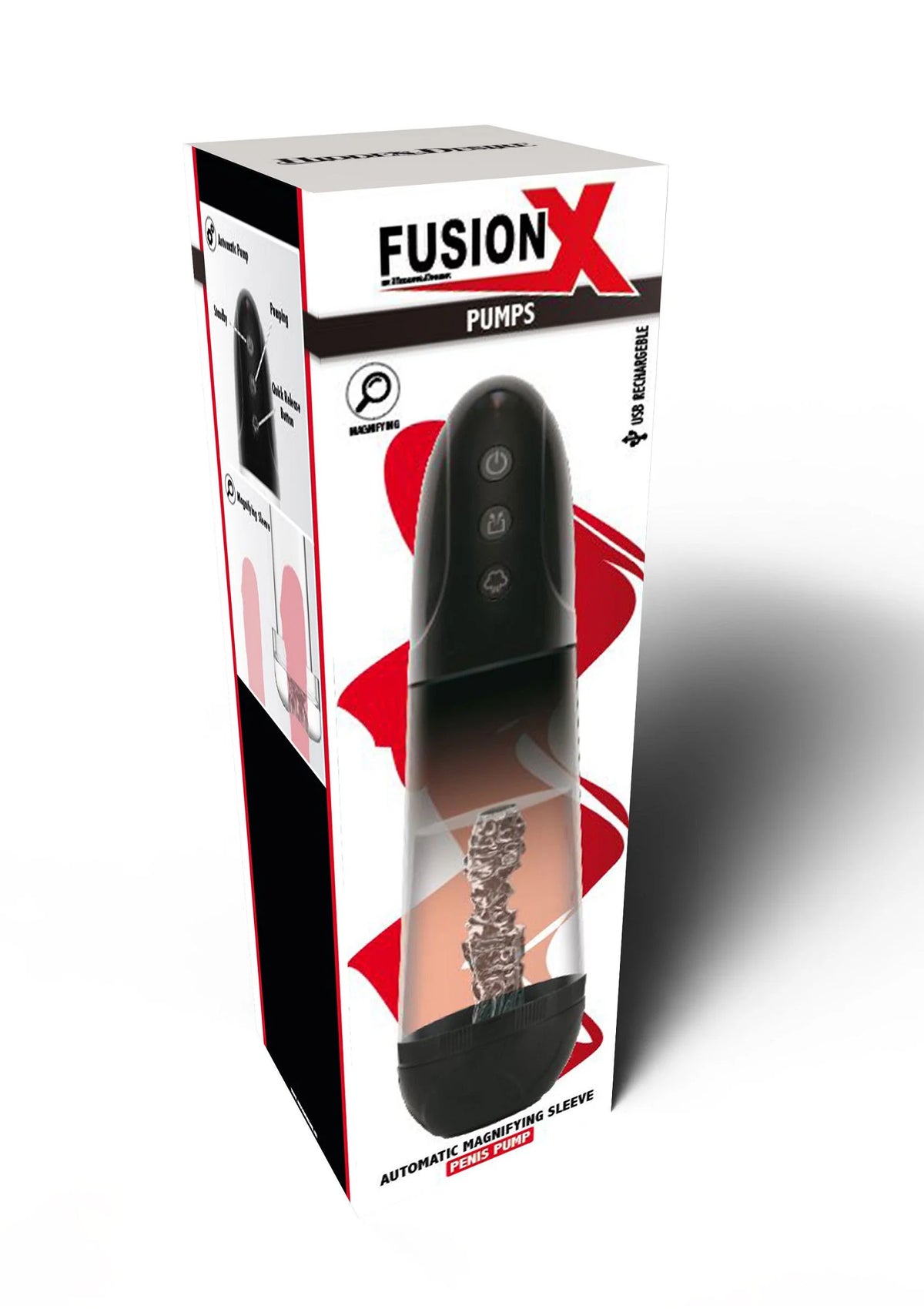 Bestel: Automatic Magnify Penis Pump by Hidden Desire - bij Happytoys.nl, happytoys.be, Happytoys.ae: erotische sex webshop | liever Happy dan Easy ⭐⭐⭐⭐⭐
