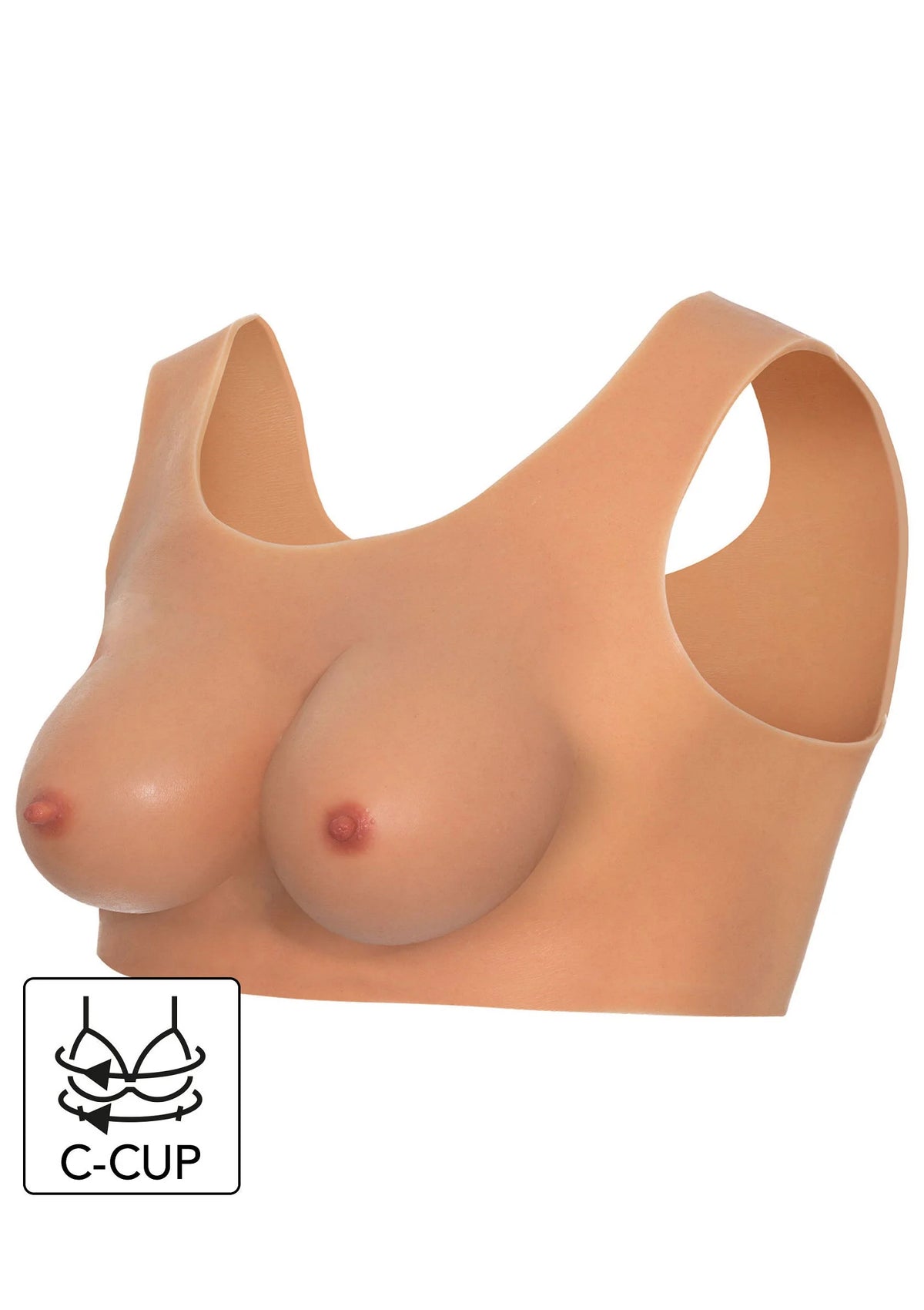 Bestel: Wearable Breasts Top C Cup by Hidden Desire - bij Happytoys.nl, happytoys.be, Happytoys.ae: erotische sex webshop | liever Happy dan Easy ⭐⭐⭐⭐⭐ - Default Title - 16980 - SKIN