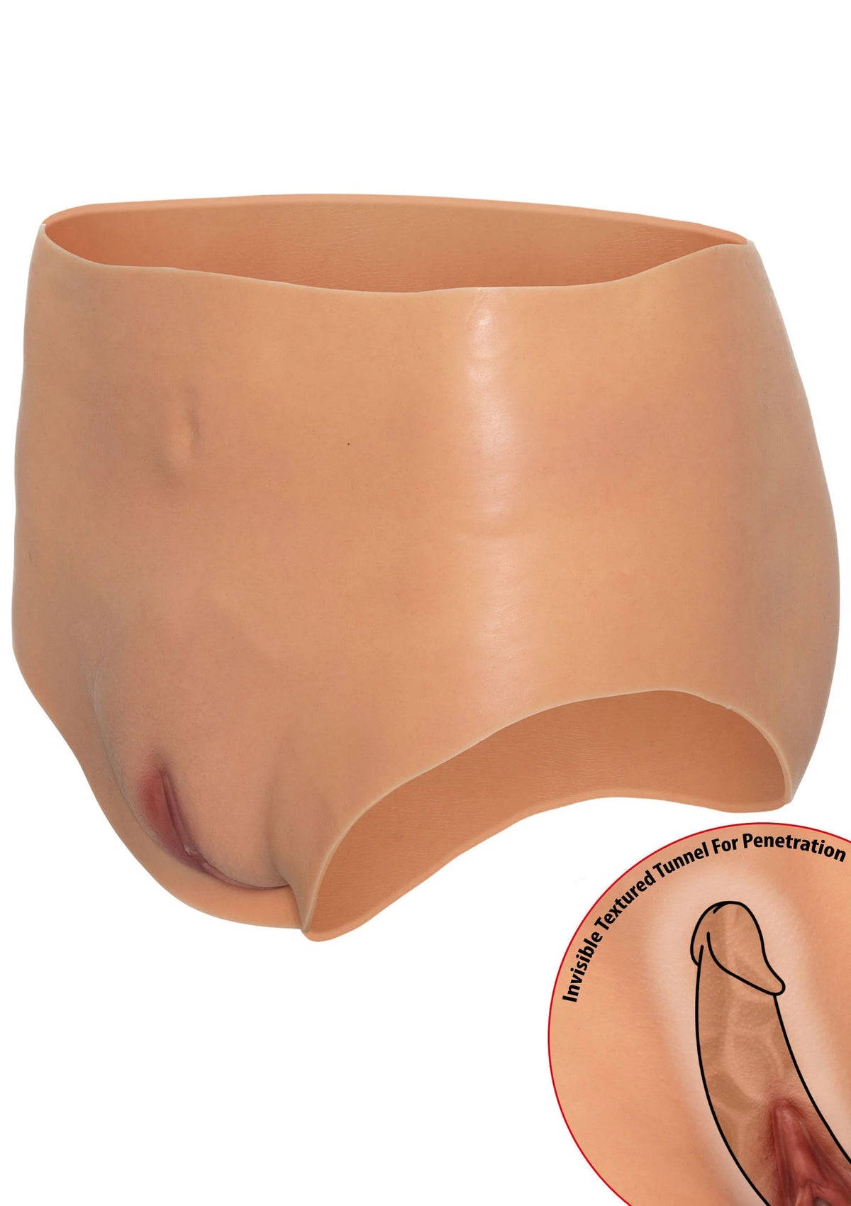 Bestel: Open Vagina Brief High Waist by CalExotics - bij Happytoys.nl, happytoys.be, Happytoys.ae: erotische sex webshop | liever Happy dan Easy ⭐⭐⭐⭐⭐ - Default Title - 16990 - SKIN