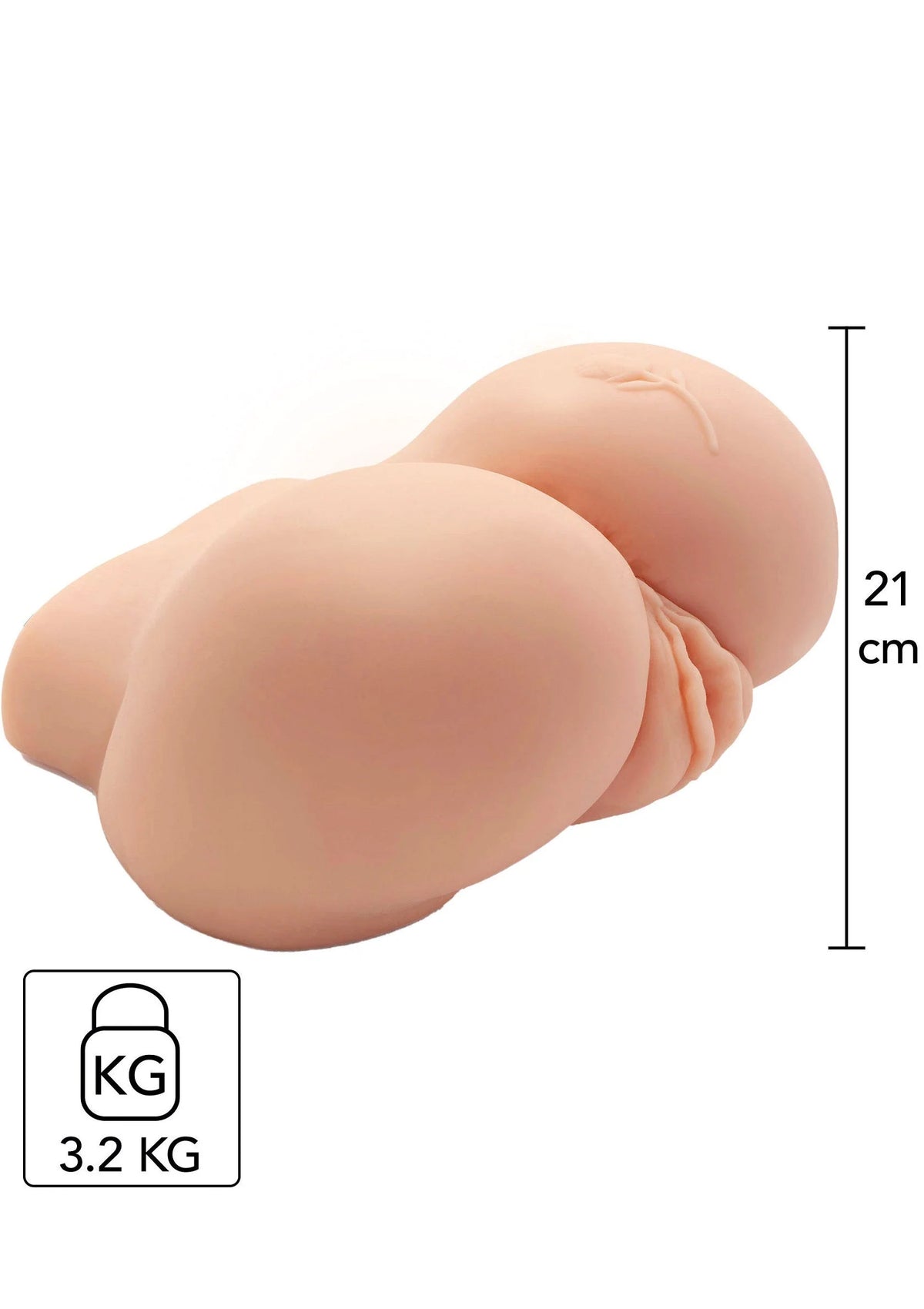 Bestel: Big Ass Banger Vibrating By Hidden Desire - bij Happytoys.nl, happytoys.be, Happytoys.ae: erotische sex webshop | liever Happy dan Easy ⭐⭐⭐⭐⭐ - Skin - 17039 - SKIN