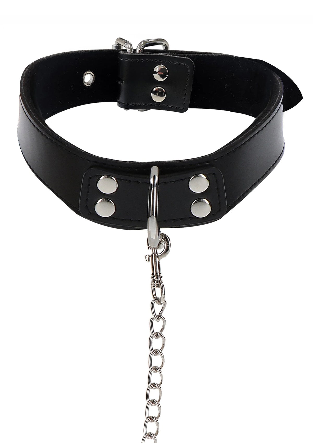 Bestel: Elegant Collar and Chain Leash by Taboom Luxury Bondage Essentials - bij Happytoys: de erotische sex webshop | liever Happy dan Easy ⭐⭐⭐⭐⭐