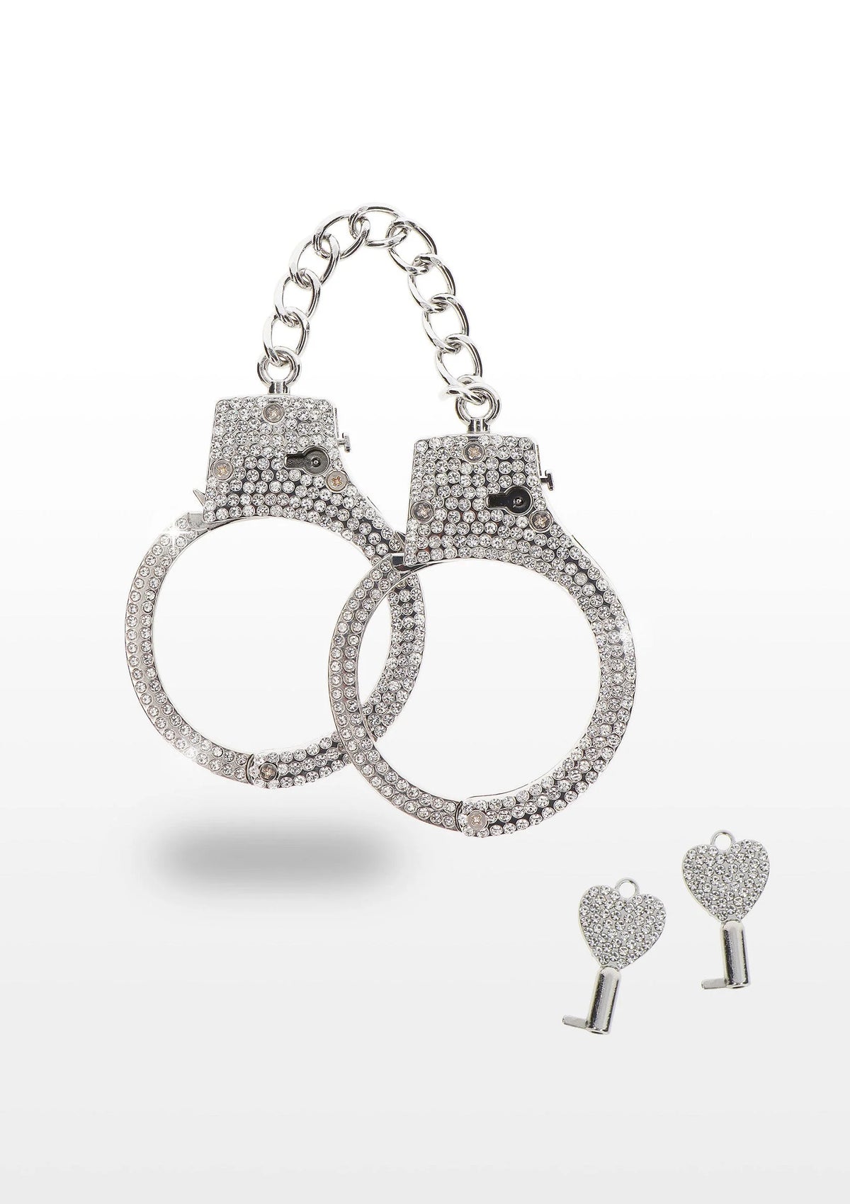 Bestel: Diamond Wrist Cuffs Silver - bij Happytoys.nl, happytoys.be, Happytoys.ae: erotische sex webshop | liever Happy dan Easy βββββ