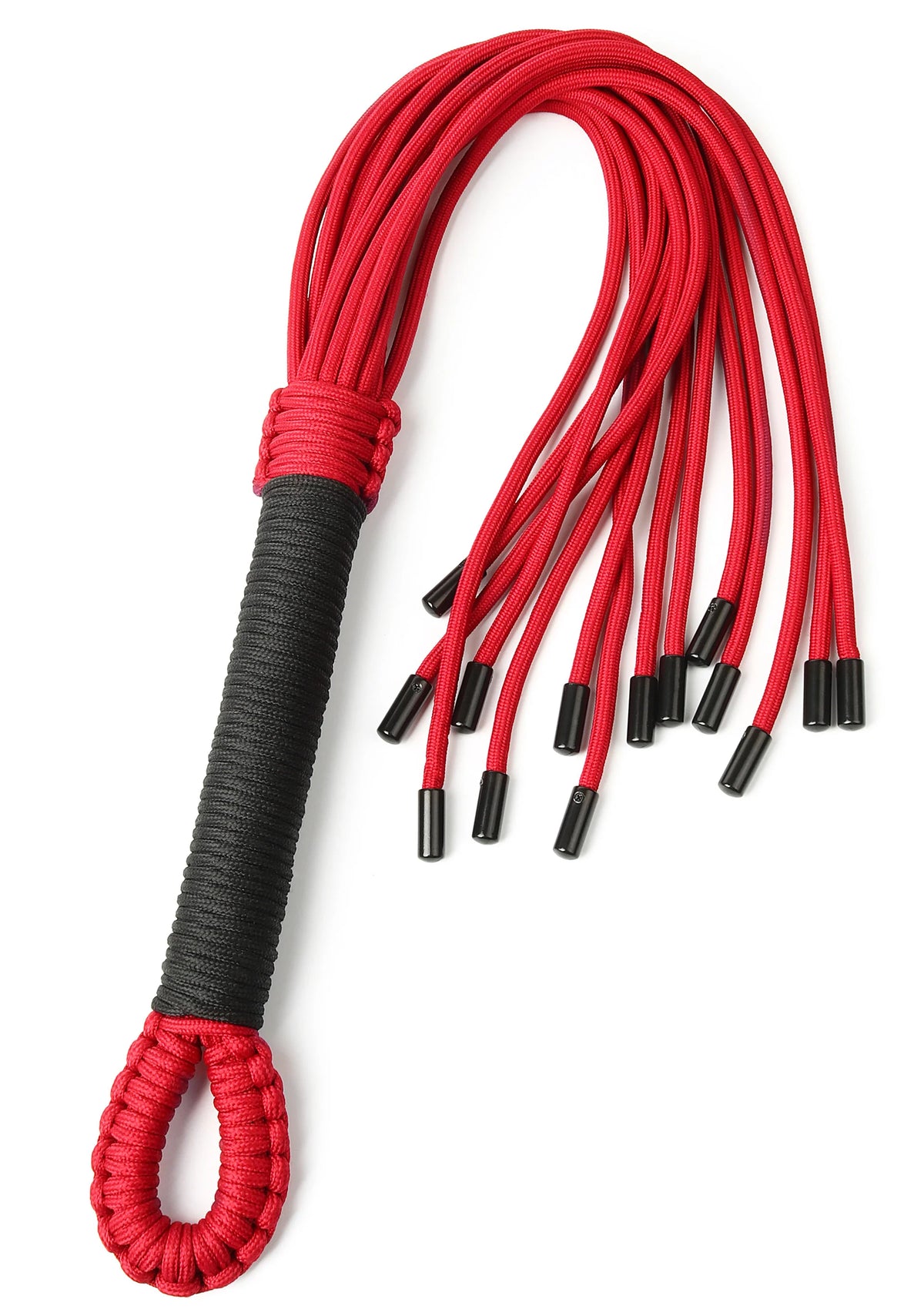 Bestel: Knot Flogger by Hidden Desire - bij Happytoys.nl, happytoys.be, Happytoys.ae: erotische sex webshop | liever Happy dan Easy βββββ - Rood - 17143 - RED