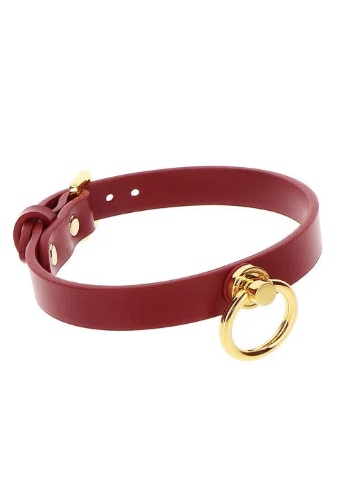 Bestel: Bondage in Luxury O - Ring Collar by Taboom - bij Happytoys.nl, happytoys.be, Happytoys.ae: erotische sex webshop | liever Happy dan Easy βββββ