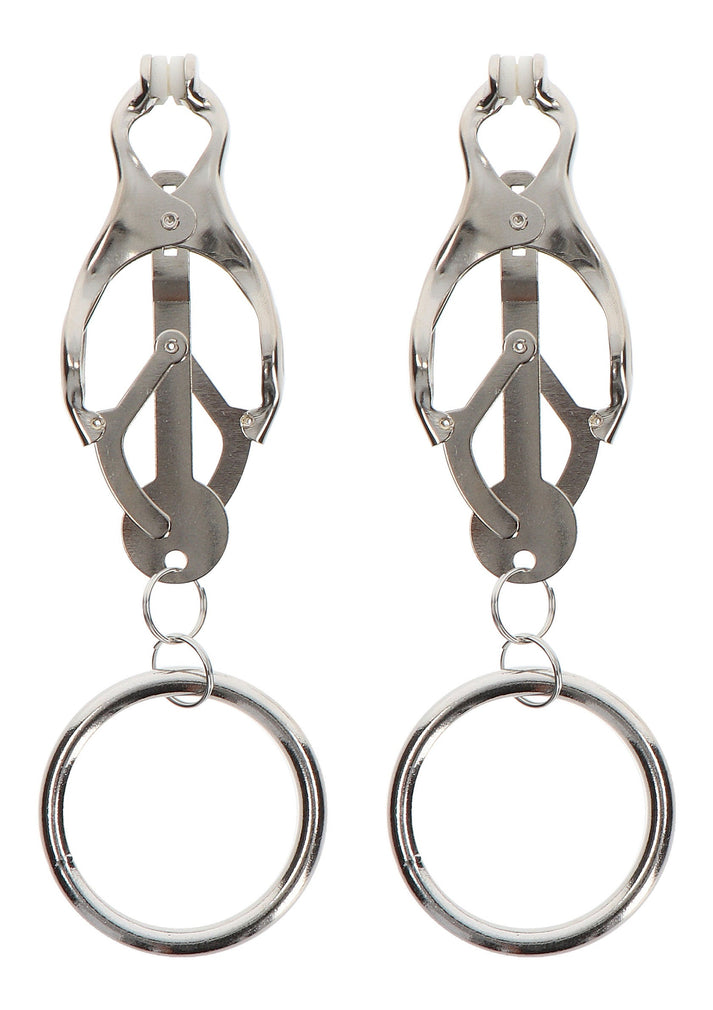 Bestel: Butterfly Clamps With Ring by Taboom Nipple Play - bij Happytoys.nl, happytoys.be, Happytoys.ae: erotische sex webshop | liever Happy dan Easy ⭐⭐⭐⭐⭐