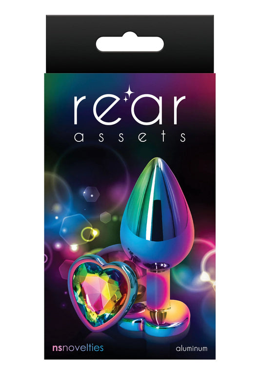 Bestel: Rear Assets Mulitcolor Heart M - bij Happytoys.nl, happytoys.be, Happytoys.ae: erotische sex webshop | liever Happy dan Easy ⭐⭐⭐⭐⭐