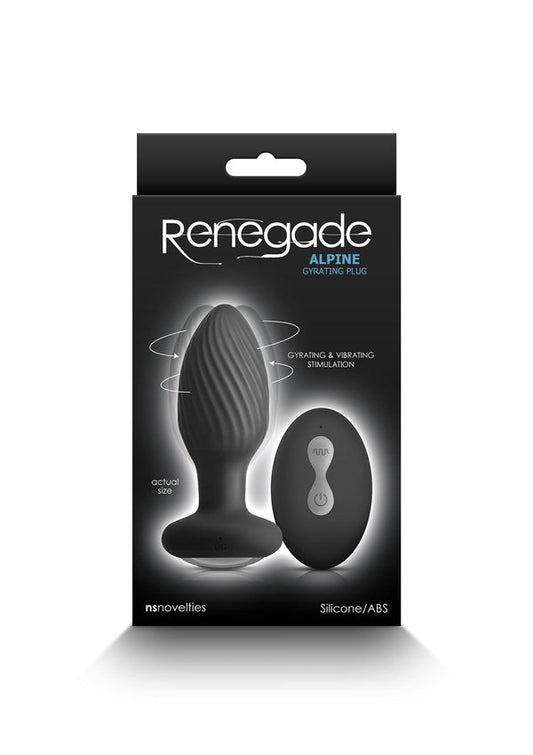 Bestel: Renegade Alpine Remote Buttplug by NS Novelties Renegade - bij Happytoys.nl, happytoys.be, Happytoys.ae: erotische sex webshop | liever Happy dan Easy ⭐⭐⭐⭐⭐