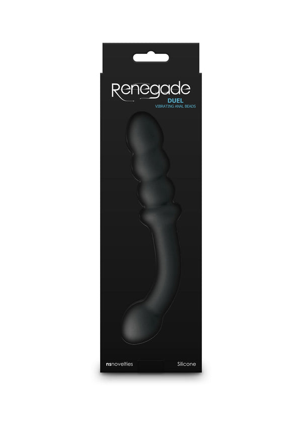 Bestel: Duel Butt Massager Butt Plug by NS Novelties Renegade - bij Happytoys: de erotische sex webshop | liever Happy dan Easy ⭐⭐⭐⭐⭐