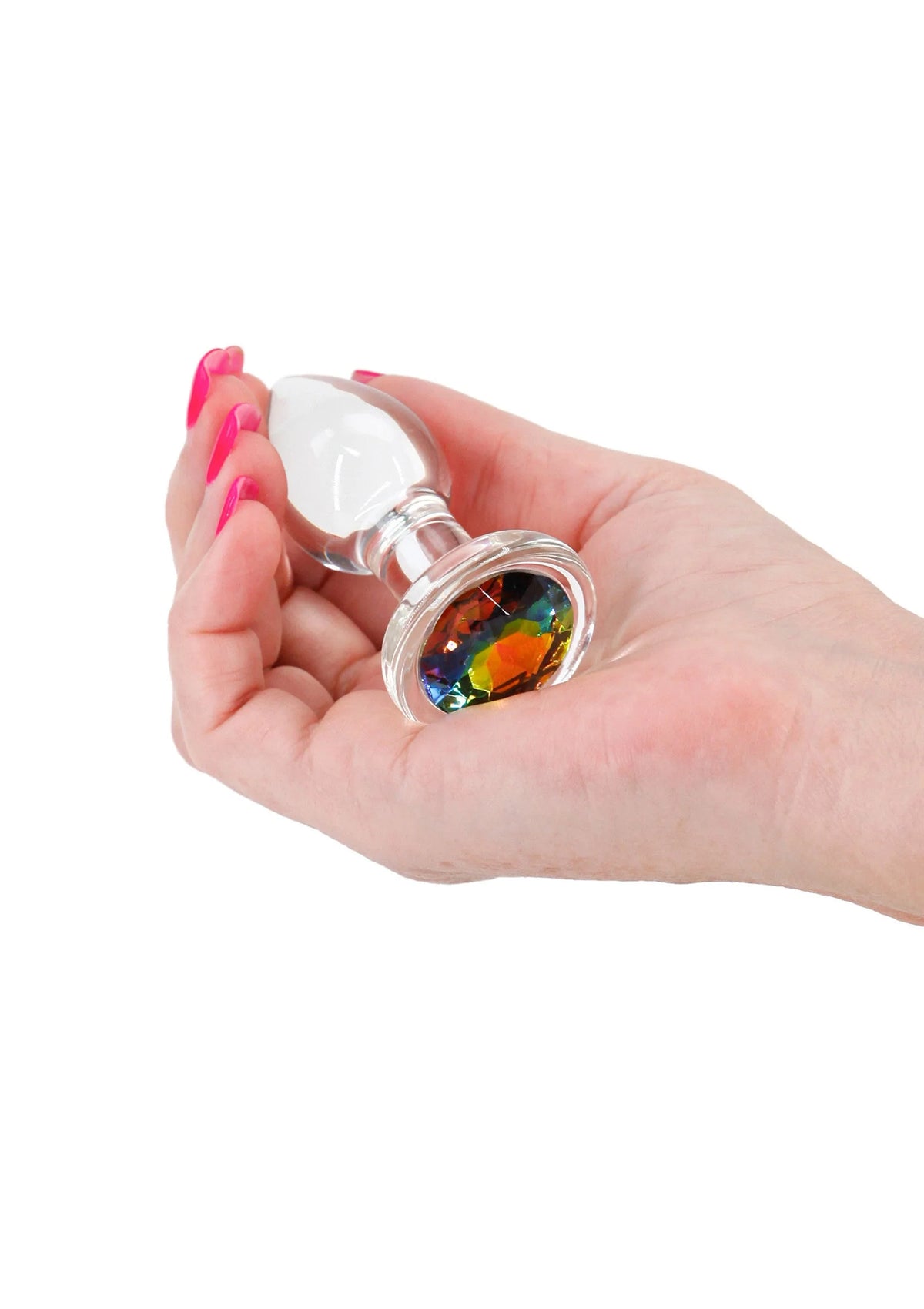 Bestel: Crystal Desires Rainbow Gem Small - bij Happytoys.nl, happytoys.be, Happytoys.ae: erotische sex webshop | liever Happy dan Easy ⭐⭐⭐⭐⭐