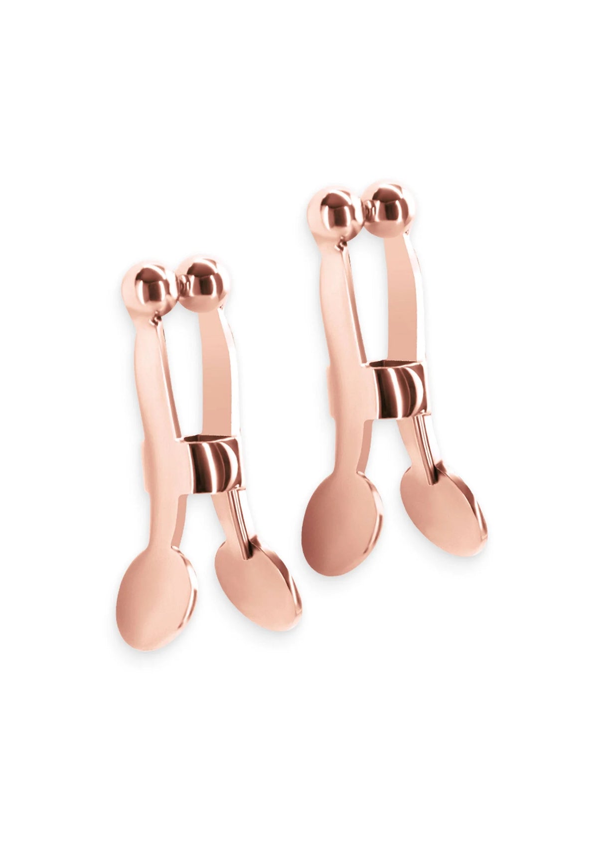 Bestel: Nipple Clamps C1 by NS Novelties Bound - bij Happytoys: de erotische sex webshop | liever Happy dan Easy ⭐⭐⭐⭐⭐ - Roségoud - 19193 - ROSEGOLD