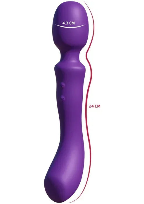 Bestel: Dual - Sided Massaging Vibrating Wand by She.E.O. - bij Happytoys.nl, happytoys.be, Happytoys.ae: erotische sex webshop | liever Happy dan Easy βββββ