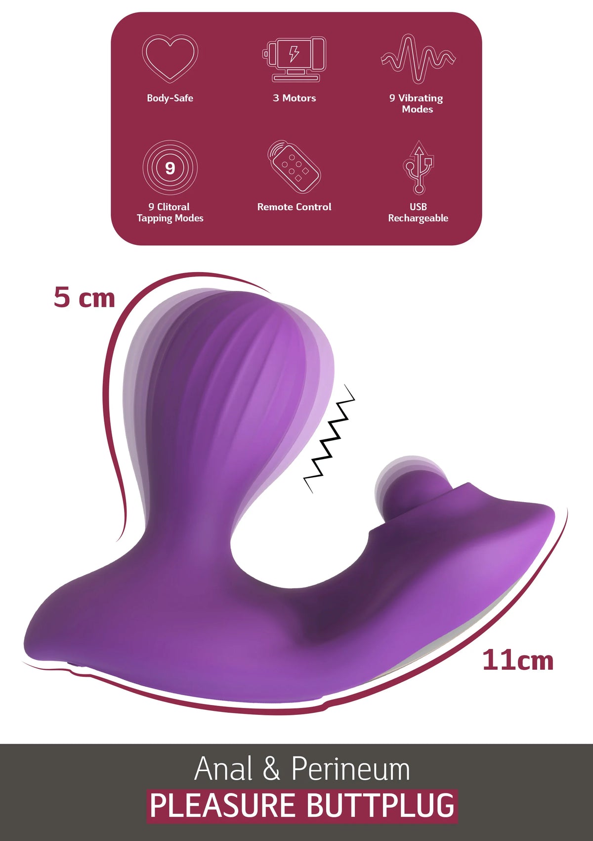 Bestel: Anal & Perineum Stimulator by She. E.O. - bij Happytoys.nl, happytoys.be, Happytoys.ae: erotische sex webshop | liever Happy dan Easy βββββ