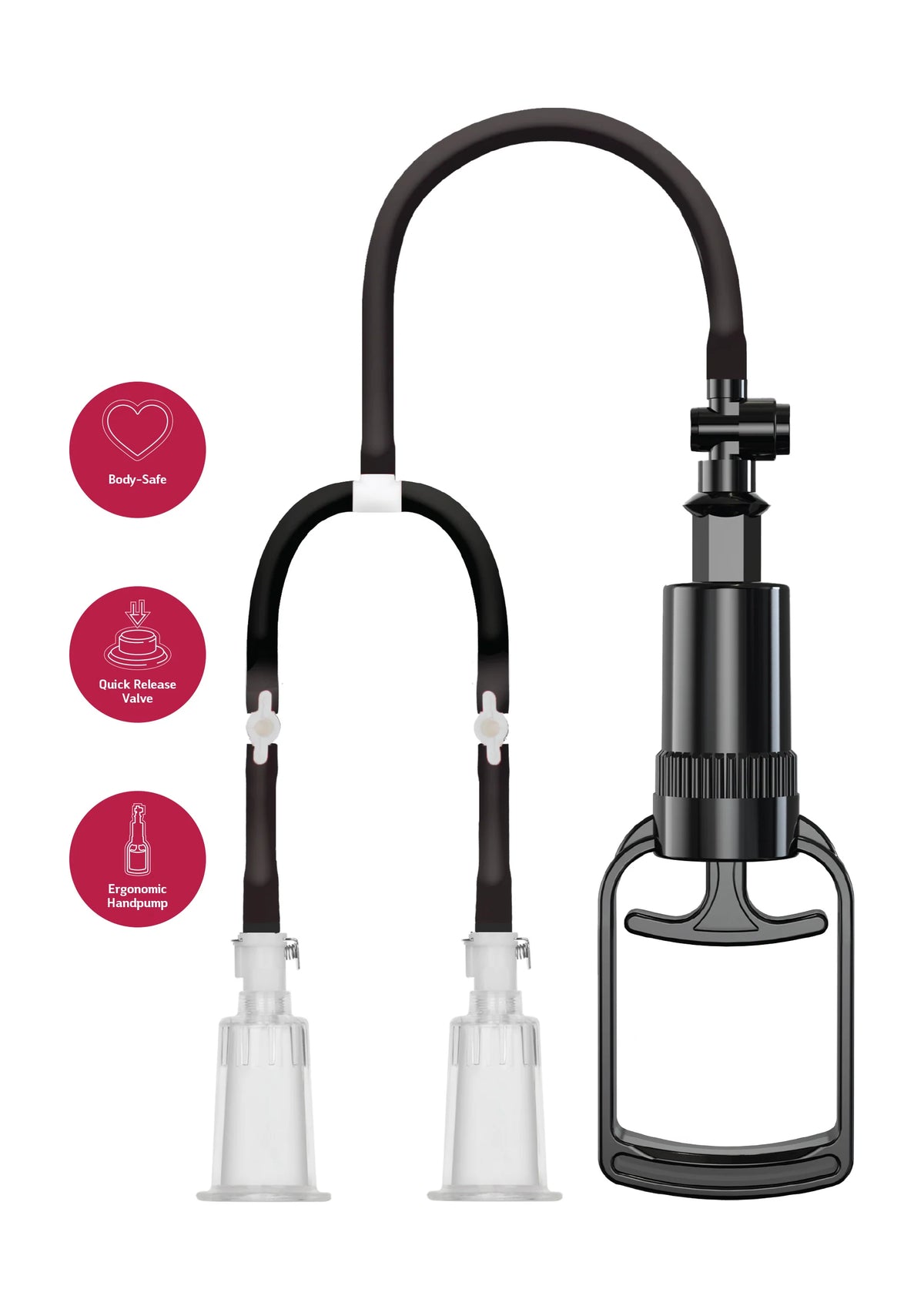 Bestel: Vacuum Nipple Pleasure Pump M/L by She.E.O. - bij Happytoys.nl, happytoys.be, Happytoys.ae: erotische sex webshop | liever Happy dan Easy ⭐⭐⭐⭐⭐