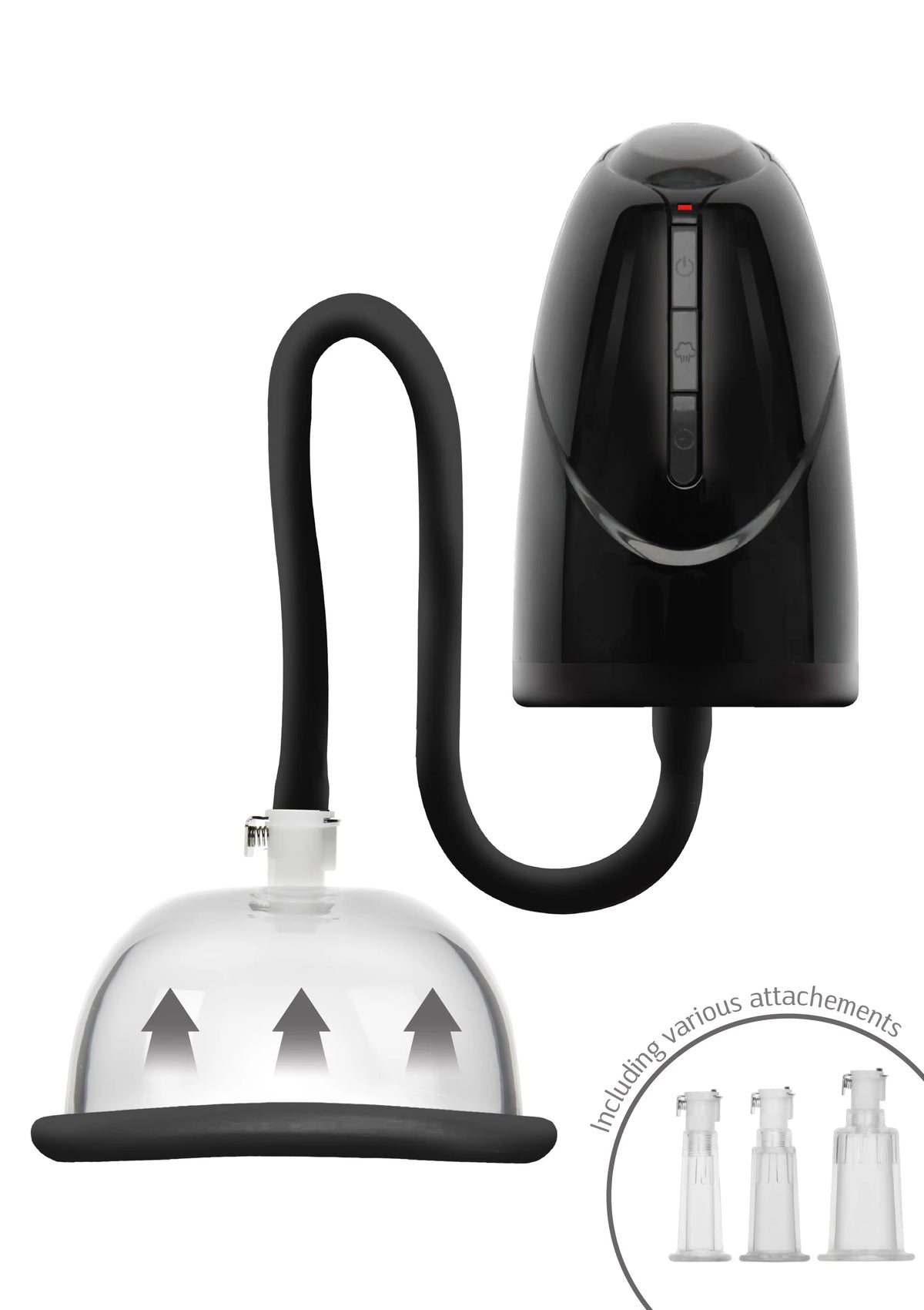 Bestel: Vacuum Vagina & Clitoral Automatic Pump by She.E.O. - bij Happytoys.nl, happytoys.be, Happytoys.ae: erotische sex webshop | liever Happy dan Easy ⭐⭐⭐⭐⭐ - Default Title - 20257 - BLACK