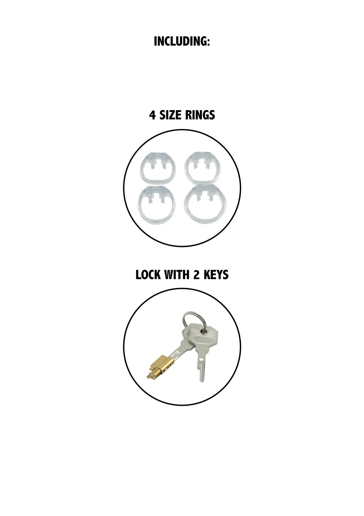 Bestel: Clear Control Cock Cage Long by Hidden Desire - bij Happytoys.nl, happytoys.be, Happytoys.ae: erotische sex webshop | liever Happy dan Easy βββββ - Default Title - 20358 - CLEAR