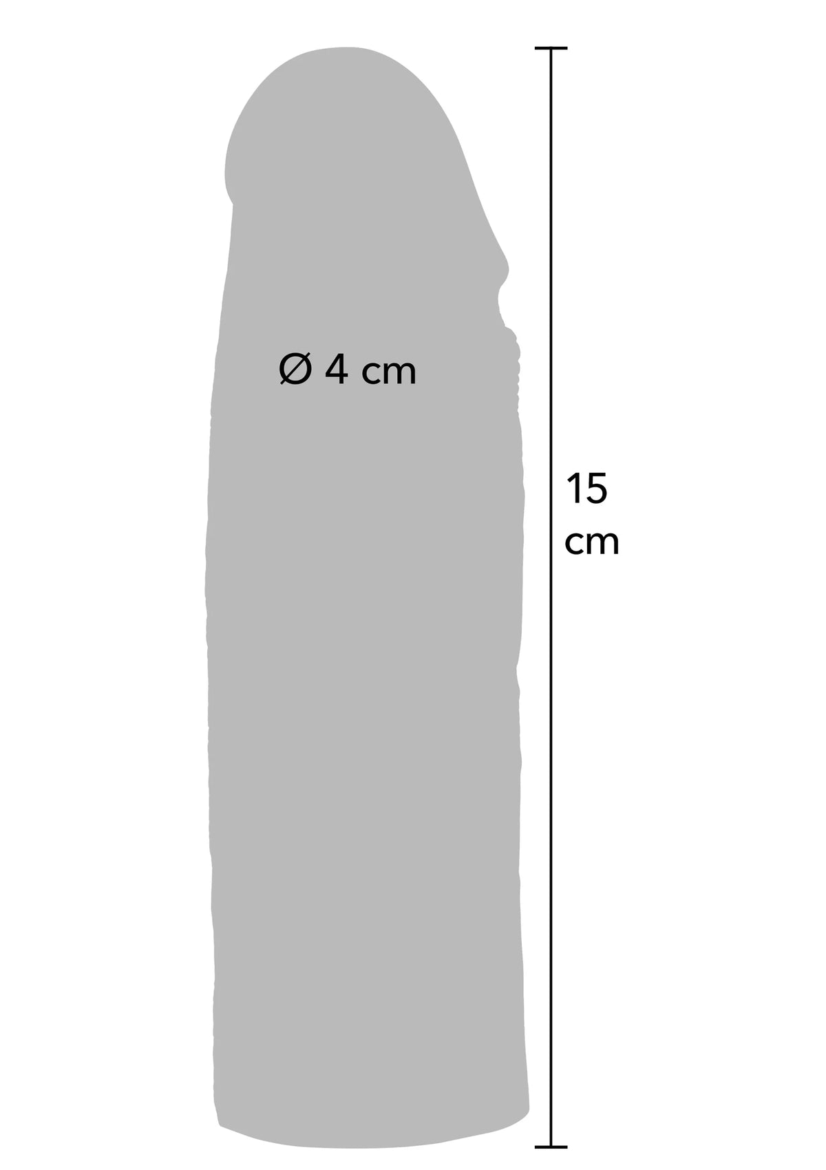 Bestel: Penis Sleeve Liquid Silicone 15 cm by Hidden Desire - bij Happytoys.nl, happytoys.be, Happytoys.ae: erotische sex webshop | liever Happy dan Easy βββββ - Default Title - 20720 - SKIN
