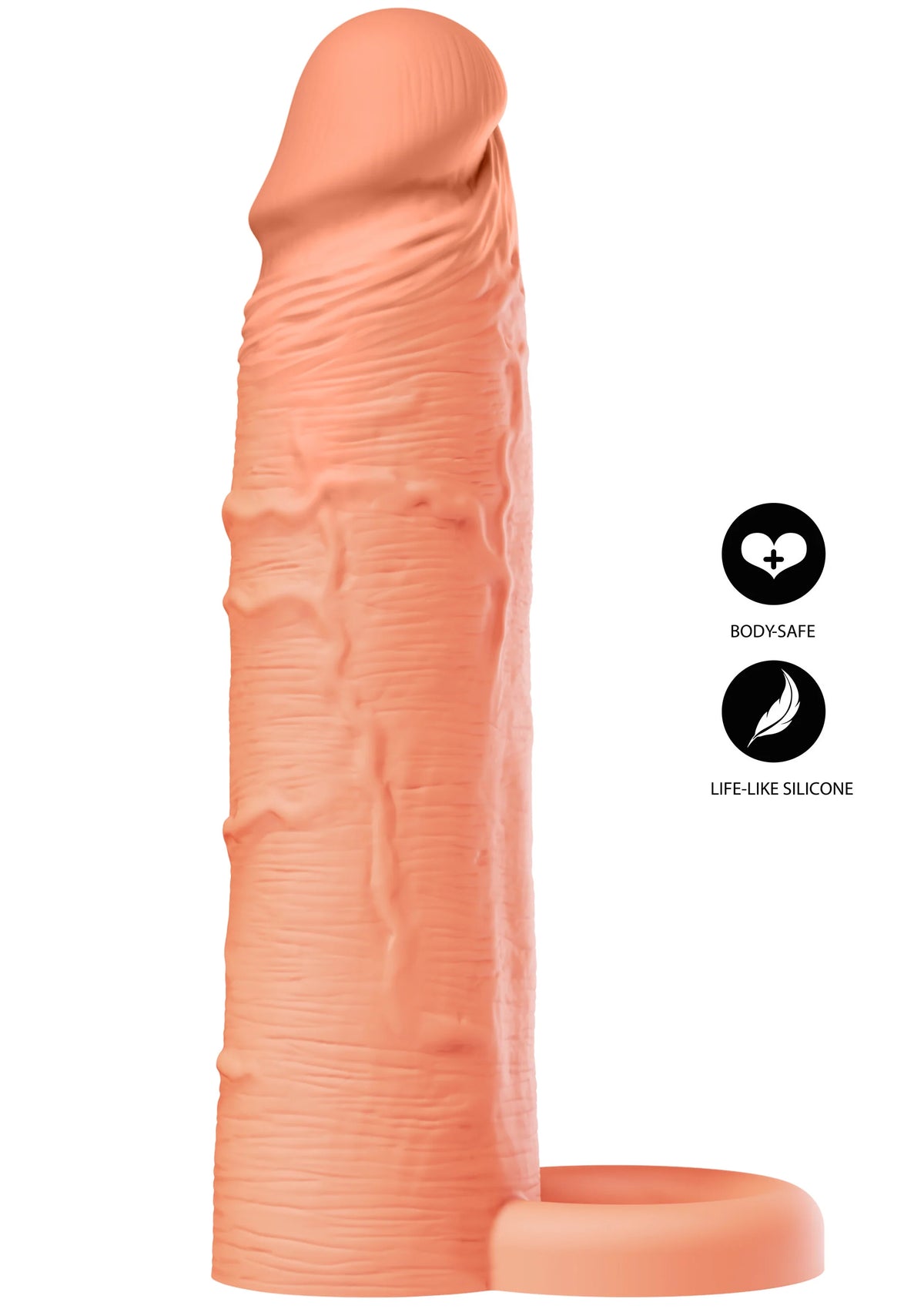Bestel: Penis Sleeve Liquid Silicone Ring 18 cm - bij Happytoys.nl, happytoys.be, Happytoys.ae: erotische sex webshop | liever Happy dan Easy βββββ