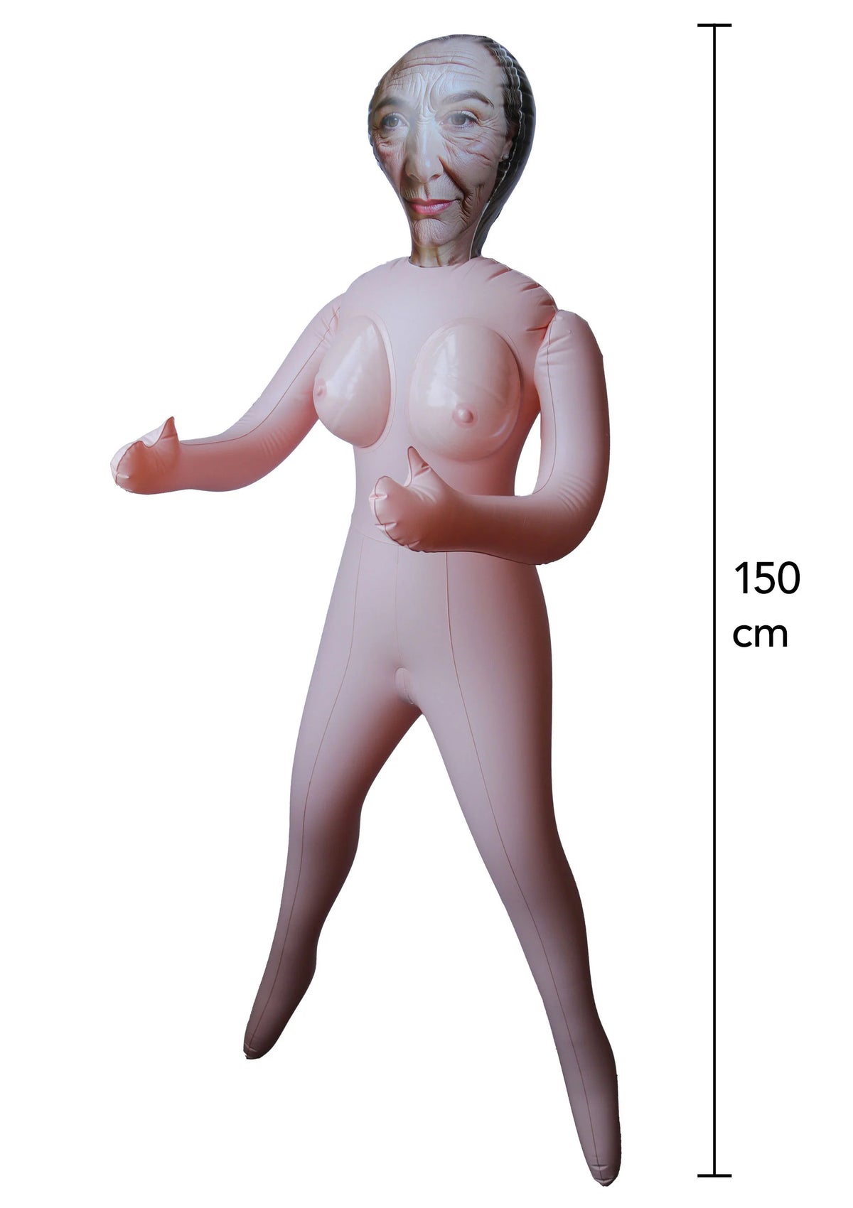 Bestel: Horny Granny Inflatable Doll by Hidden Desire - bij Happytoys: de erotische sex webshop | liever Happy dan Easy ⭐⭐⭐⭐⭐