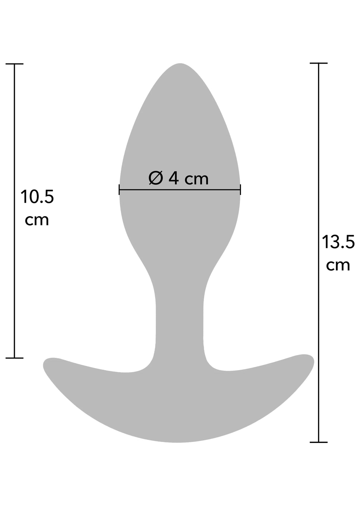 Bestel: Weighted Anal Plug 360g by Hidden Desire - bij Happytoys.nl, happytoys.be, Happytoys.ae: erotische sex webshop | liever Happy dan Easy ⭐⭐⭐⭐⭐