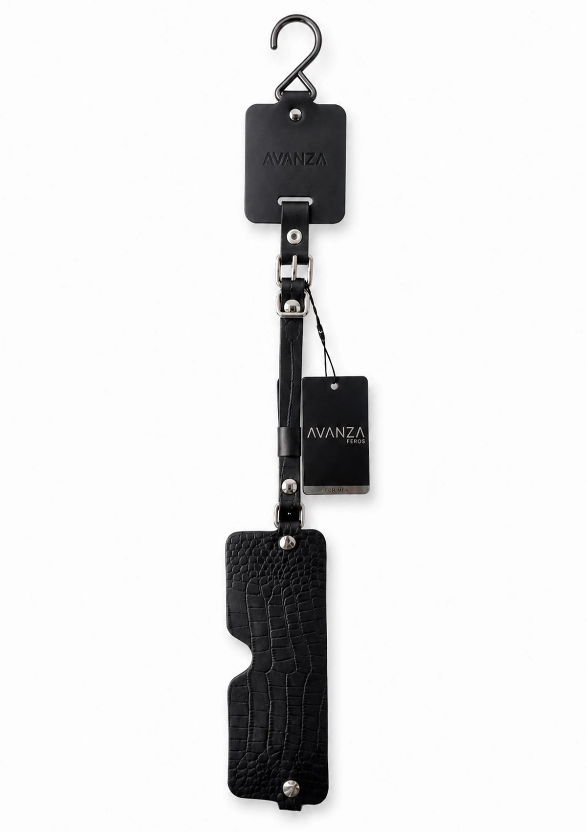 Bestel: Croc - Embossed Blindfold by Feros Avanza - bij Happytoys.nl, happytoys.be, Happytoys.ae: erotische sex webshop | liever Happy dan Easy βββββ